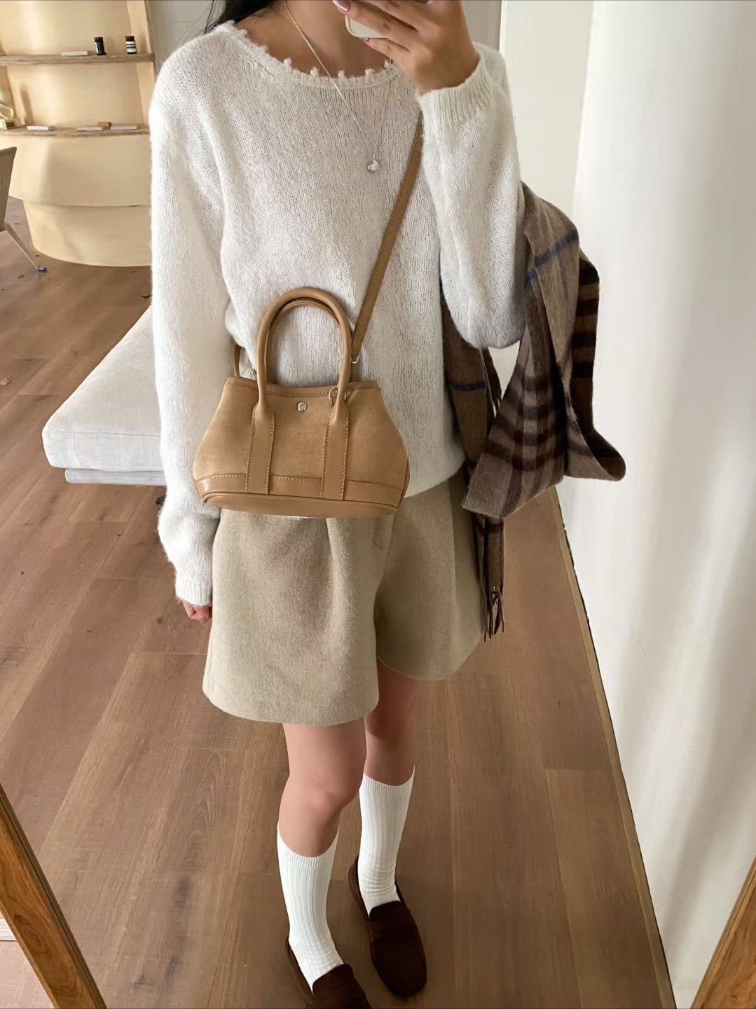 スエード調カラーショルダーバッグストラップセット(バックルあり) | 詳細画像3