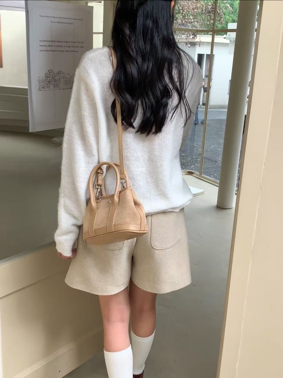 スエード調カラーショルダーバッグストラップセット(バックルあり) | 詳細画像6