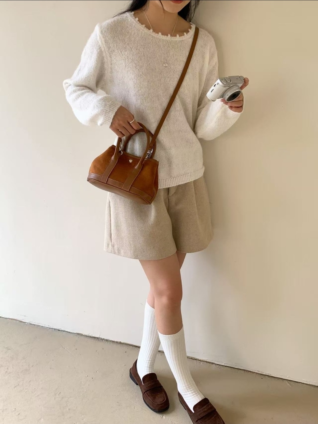 スエード調カラーショルダーバッグストラップセット(バックルあり) | 詳細画像13