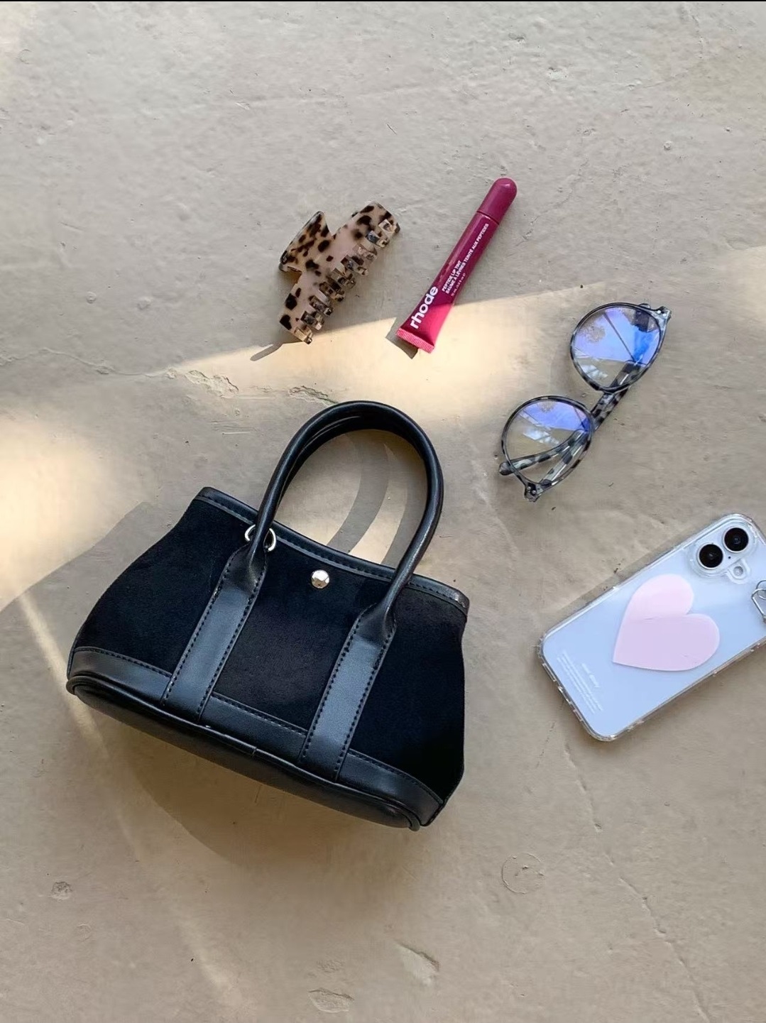 スエード調カラーショルダーバッグストラップセット(バックルあり) | 詳細画像17