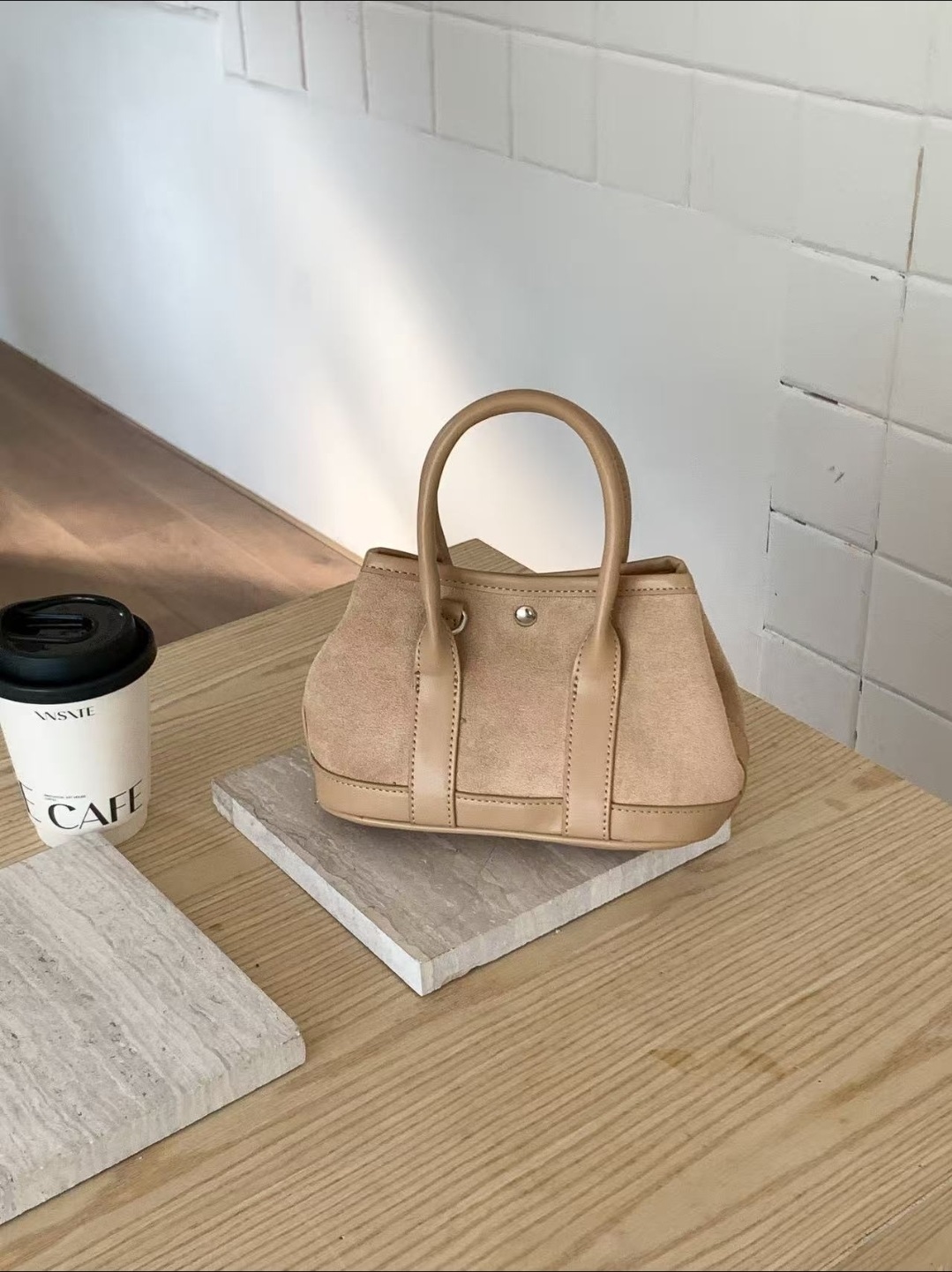 スエード調カラーショルダーバッグストラップセット(バックルあり) | 詳細画像18