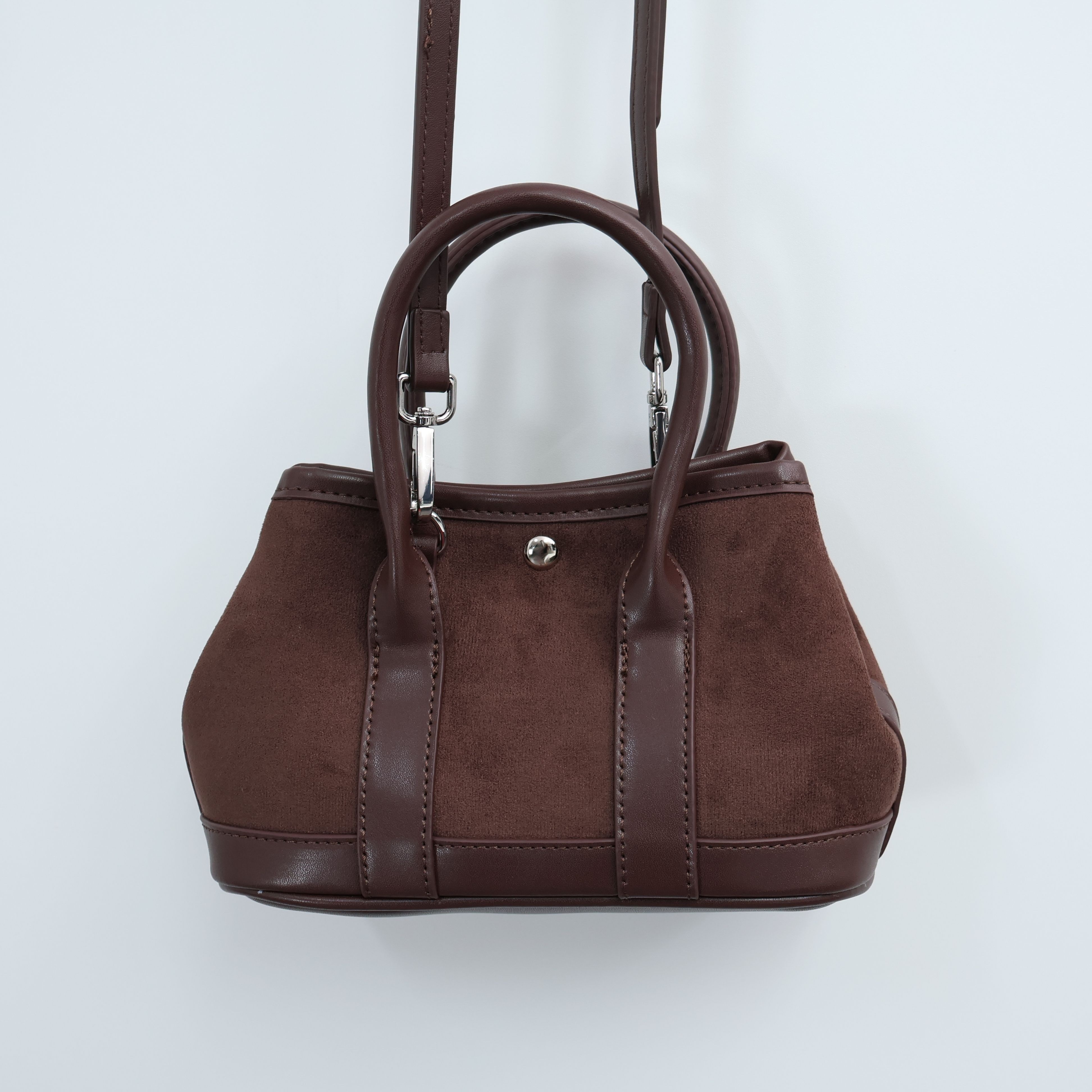 スエード調カラーショルダーバッグストラップセット(バックルあり) | 詳細画像30