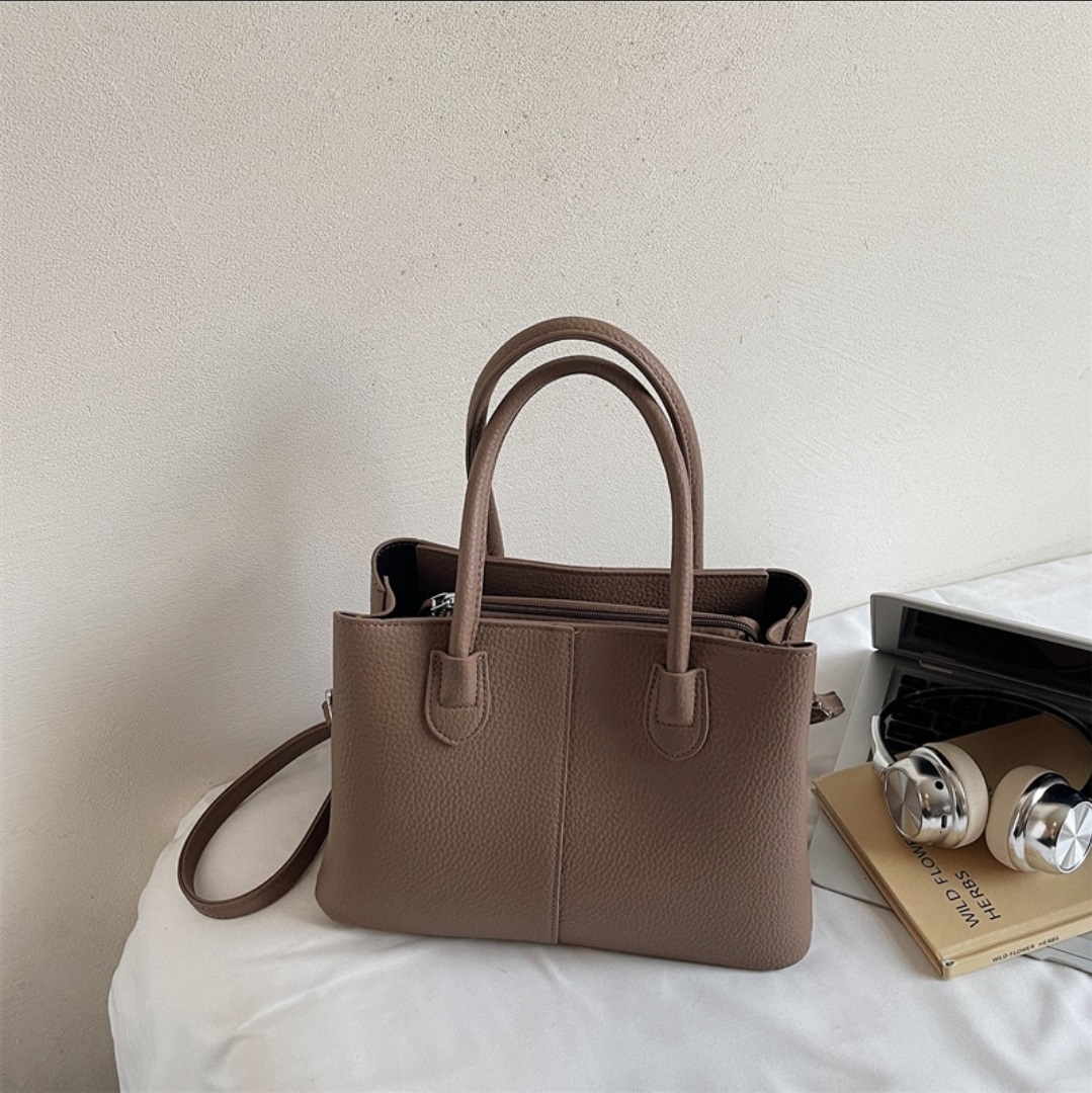 レザー調カラーショルダーバッグキーリングセットストラップセット(バックルあり) | 詳細画像3