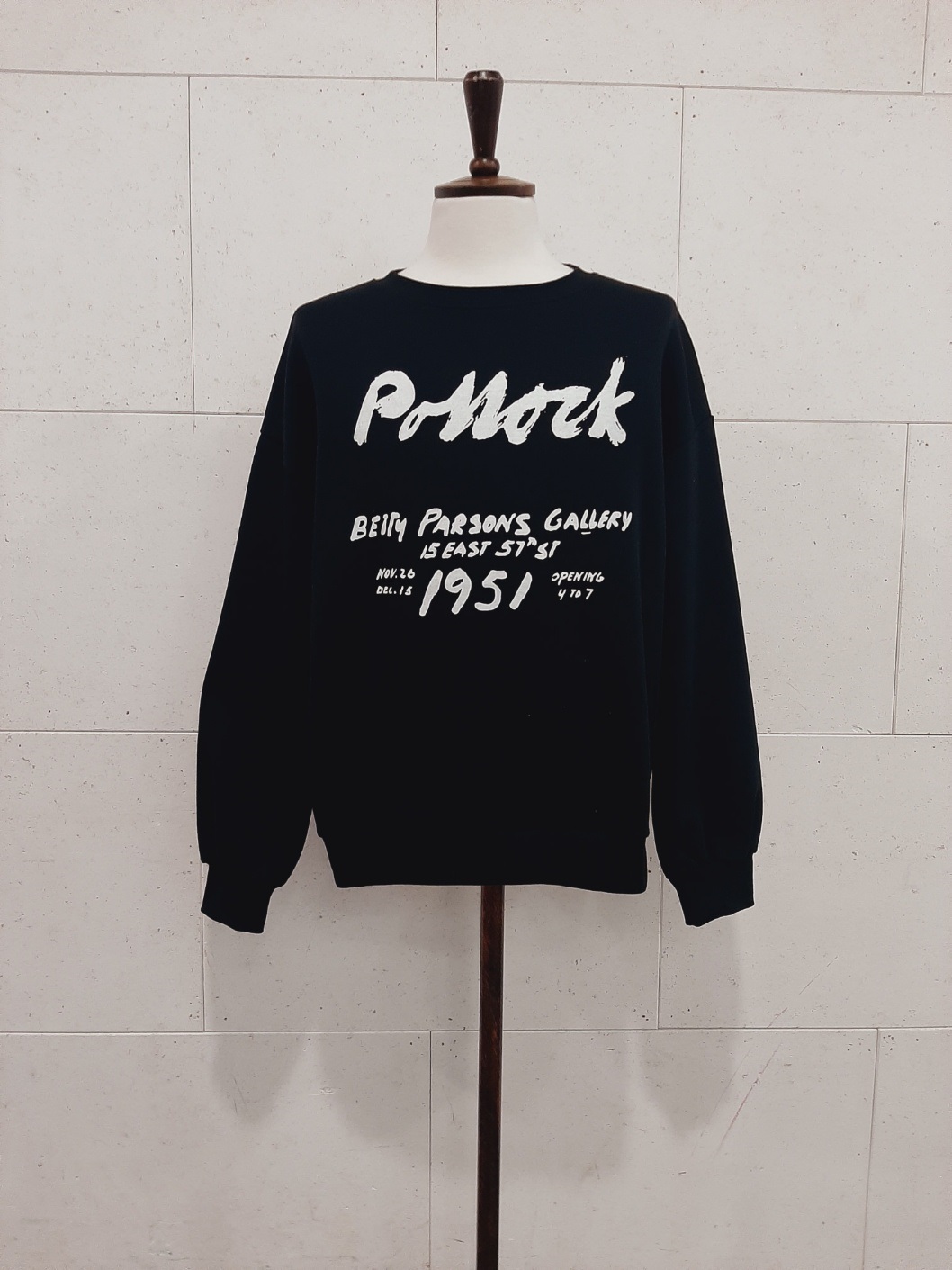 裏起毛ラウンドネックルーズプリントスウェット | 詳細画像2