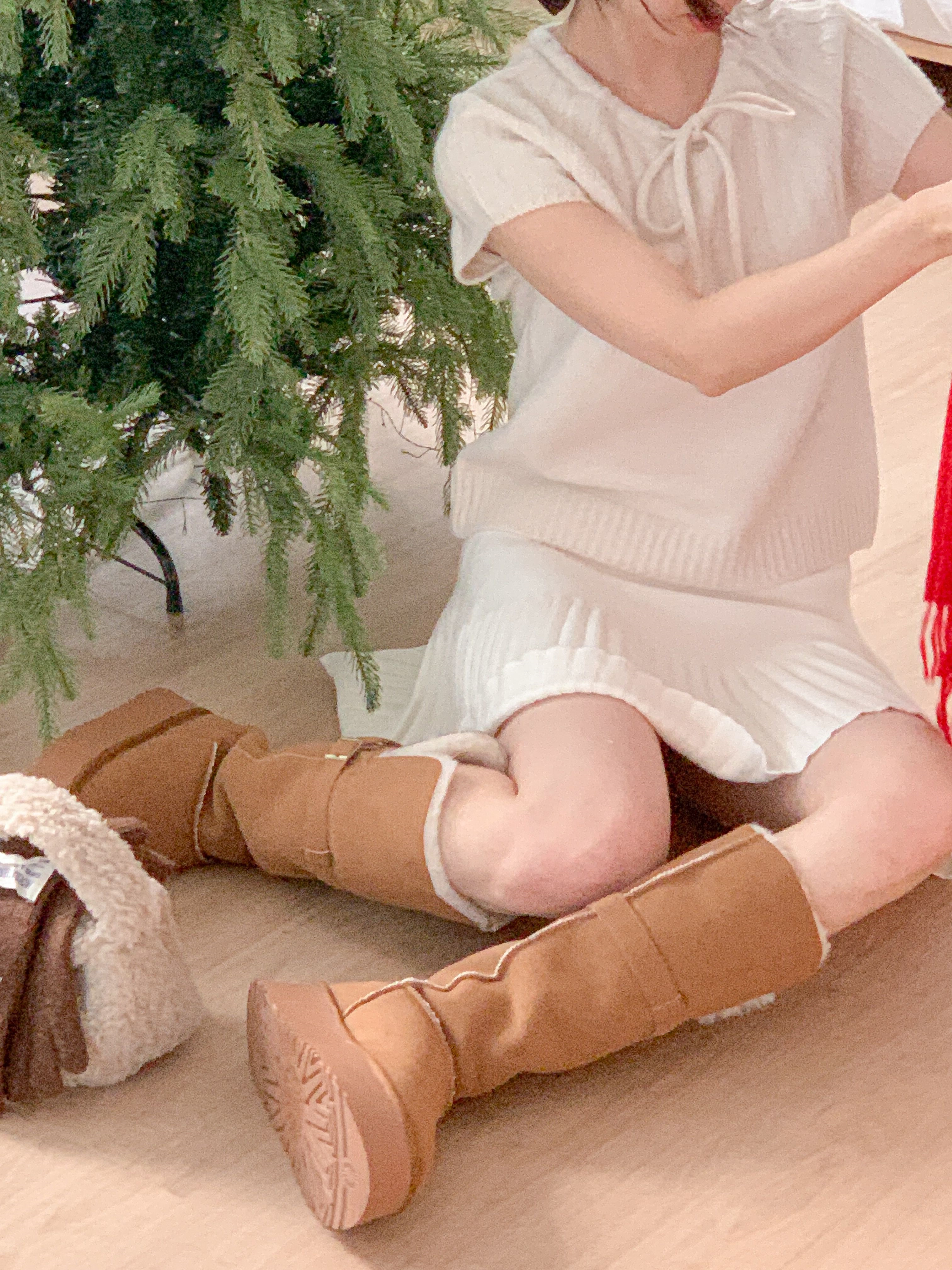 リボン半袖セミクロップドカラーニット | 詳細画像16