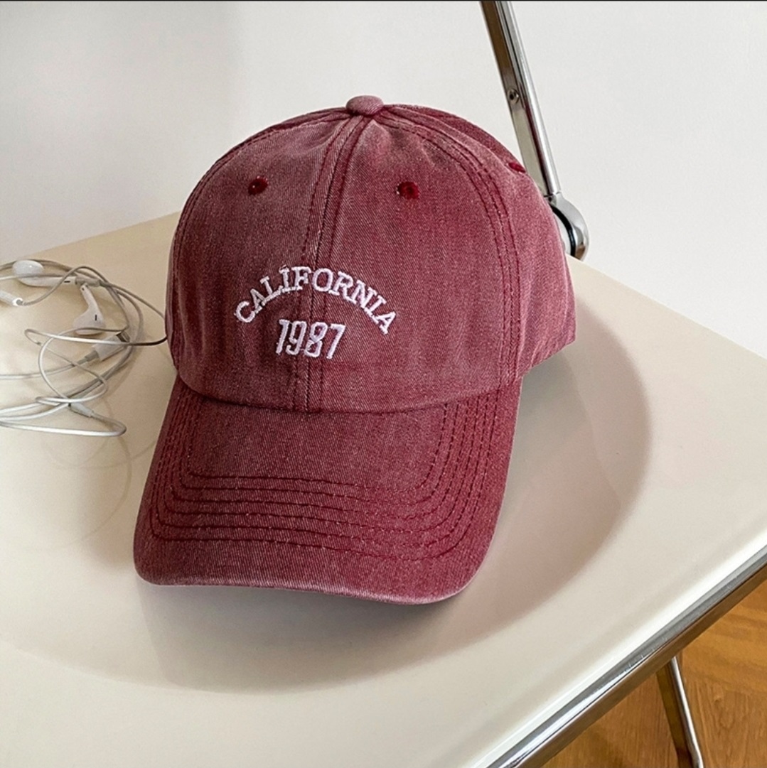 ベーシック刺繍カラーキャップ | 詳細画像6