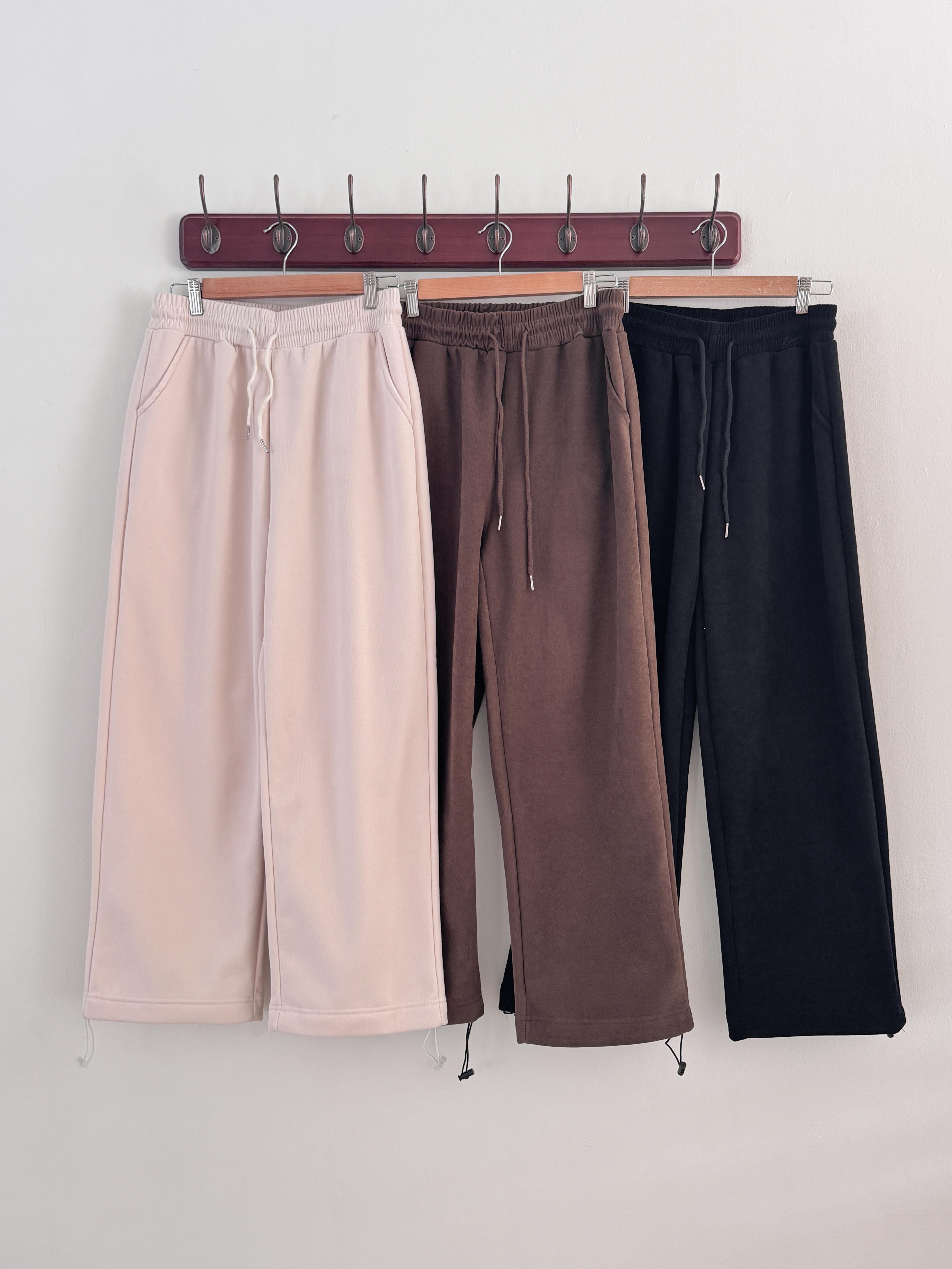 ポケットウエストゴムドローコードワイドカラーパンツ | 詳細画像15