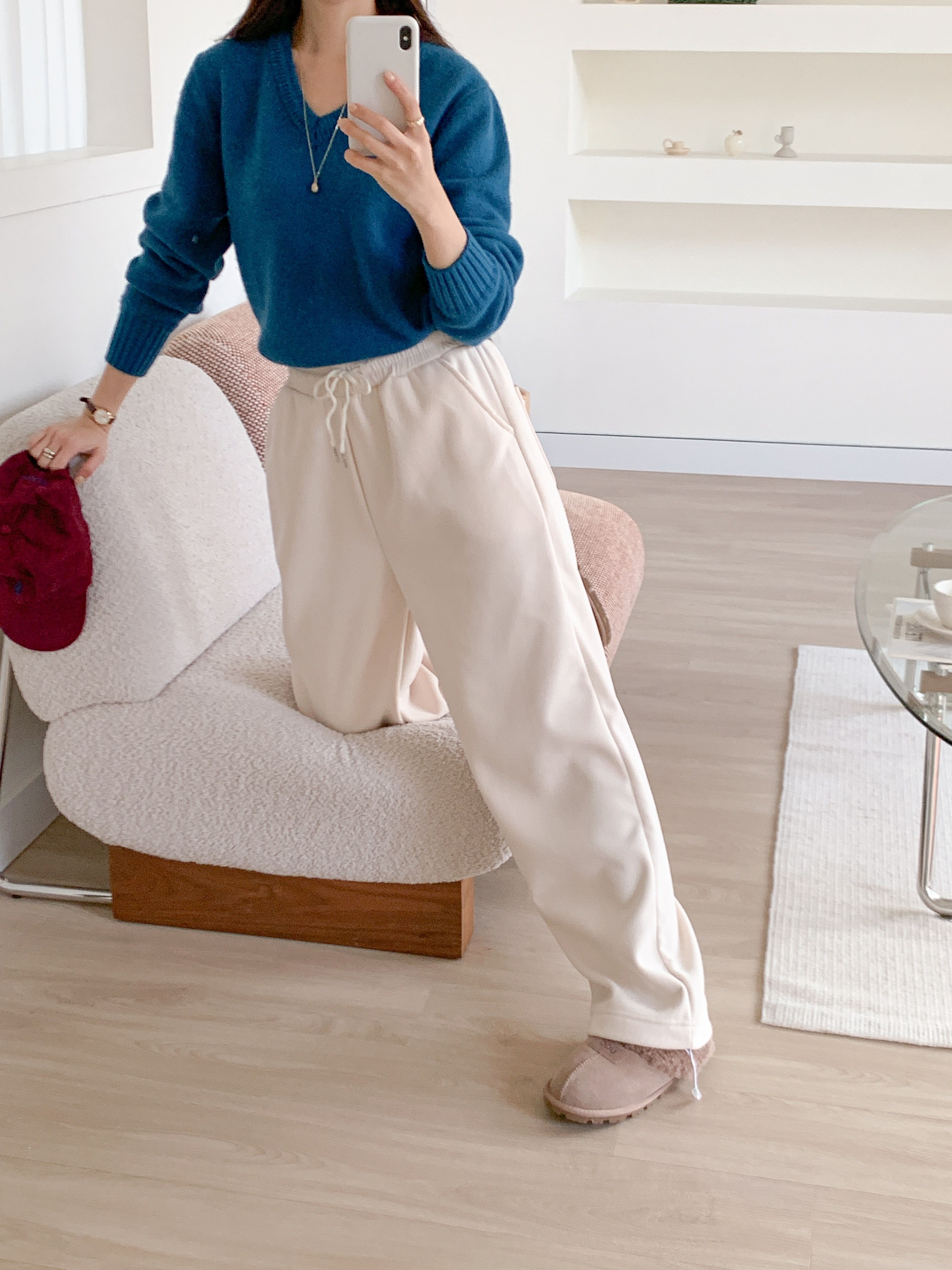 ポケットウエストゴムドローコードワイドカラーパンツ | 詳細画像17