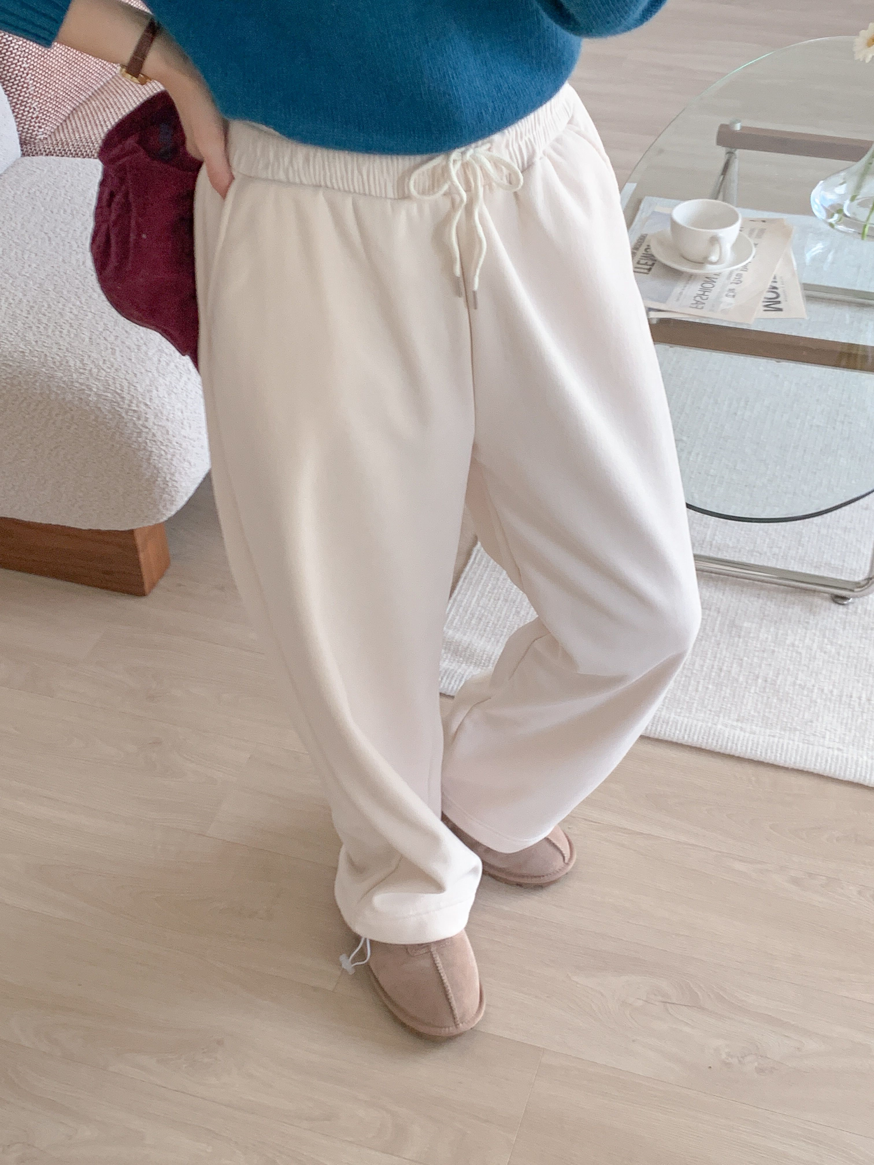 ポケットウエストゴムドローコードワイドカラーパンツ | 詳細画像19