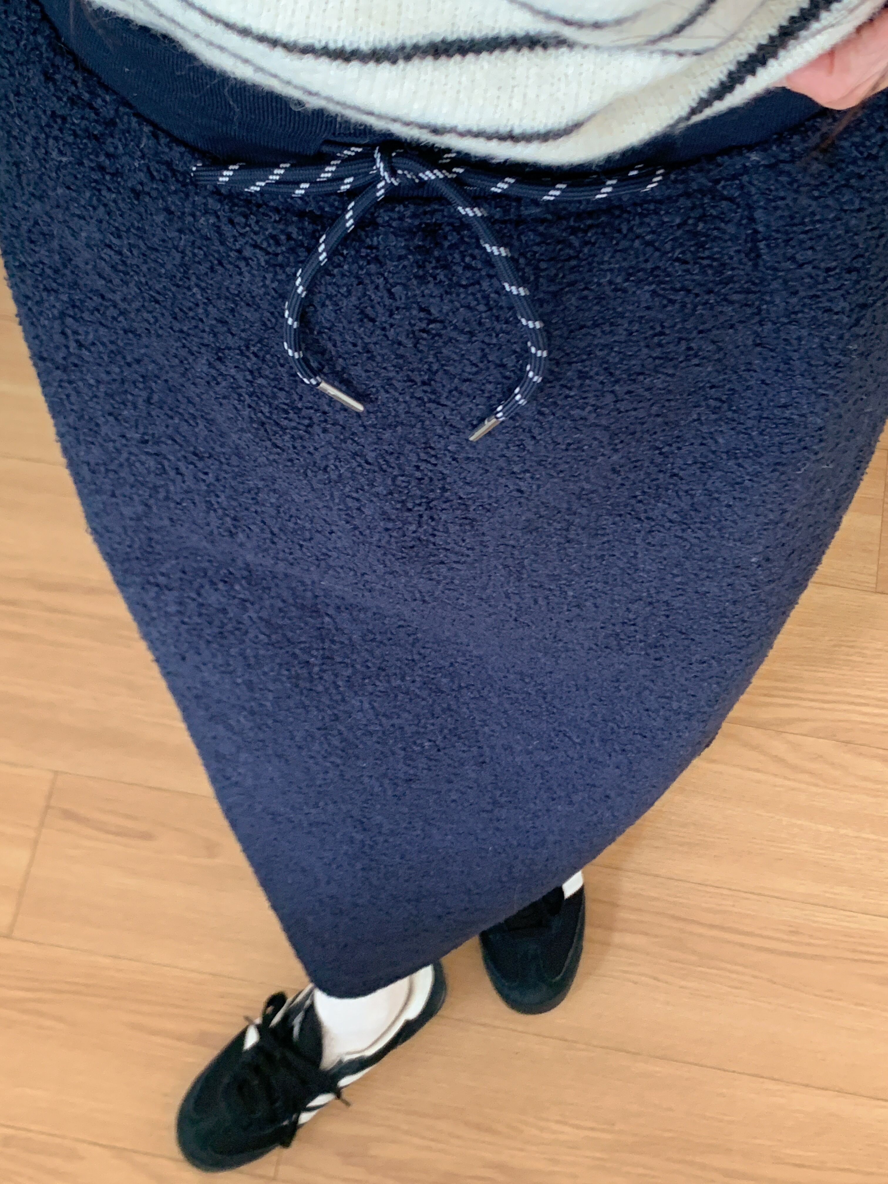 ブークレスリットウエストゴムロングカラースカート | 詳細画像2