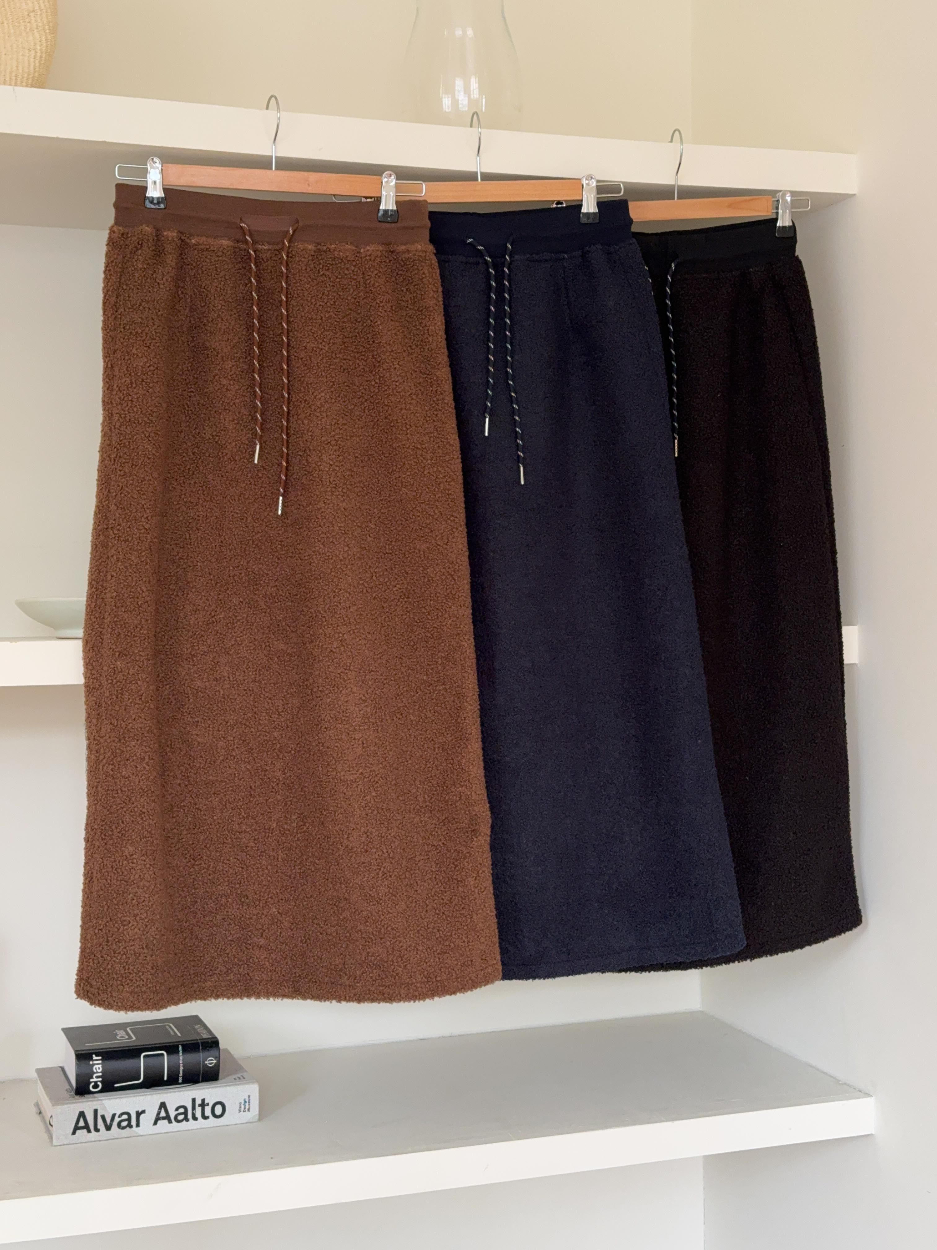 ブークレスリットウエストゴムロングカラースカート | 詳細画像20