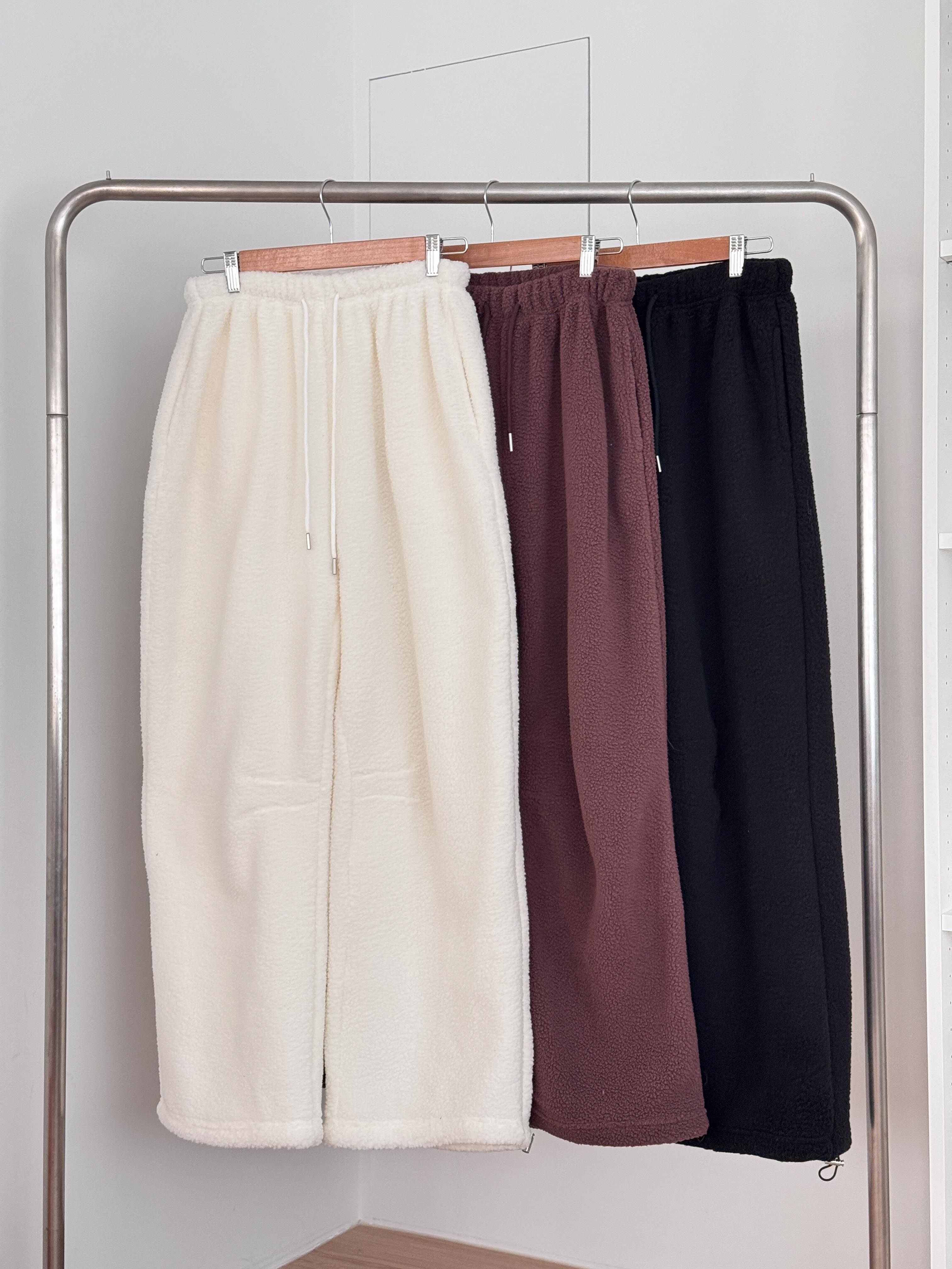 ドローストリングウエストゴムワイドカラーパンツ | 詳細画像20