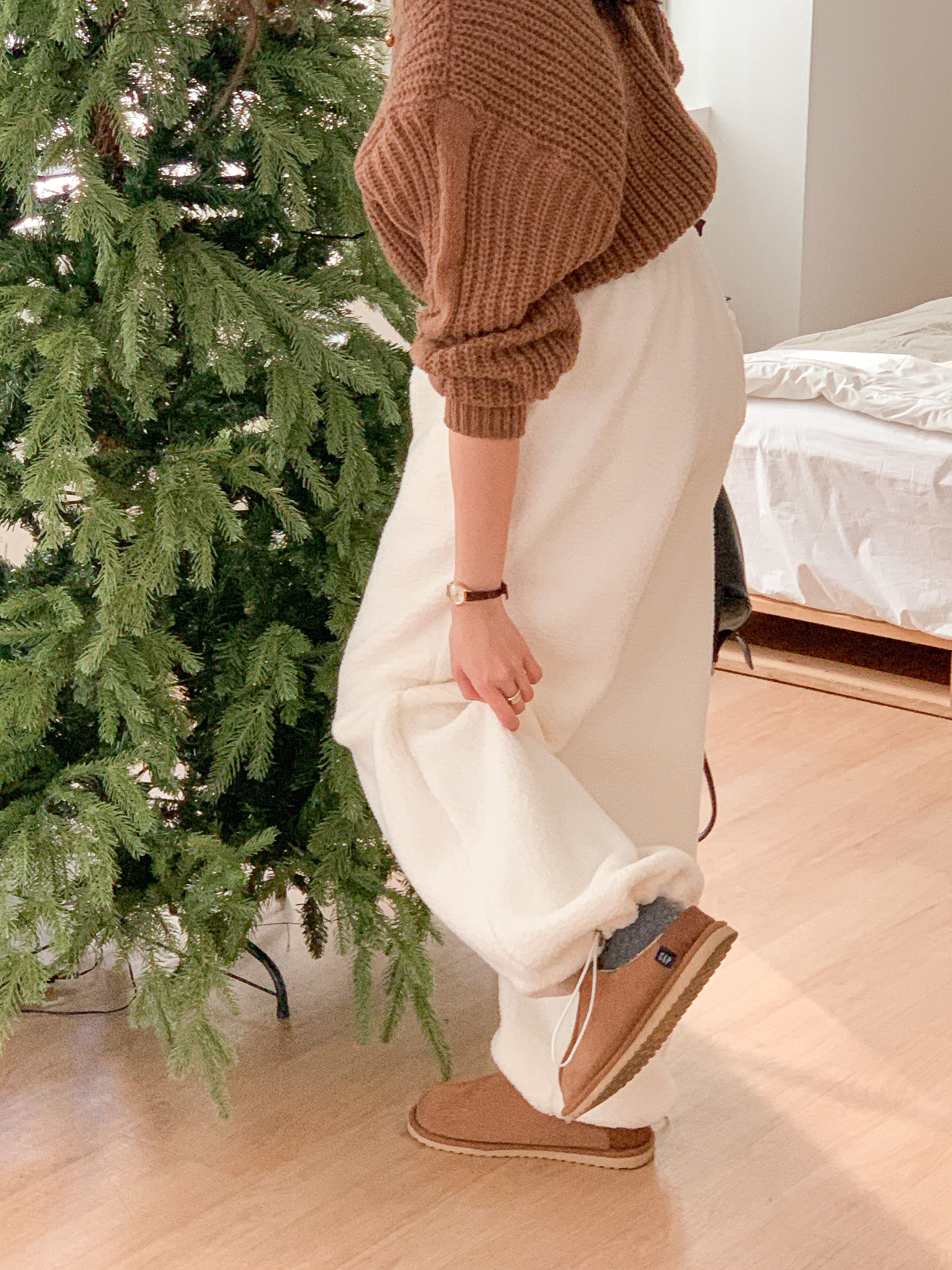 ドローストリングウエストゴムワイドカラーパンツ | 詳細画像7