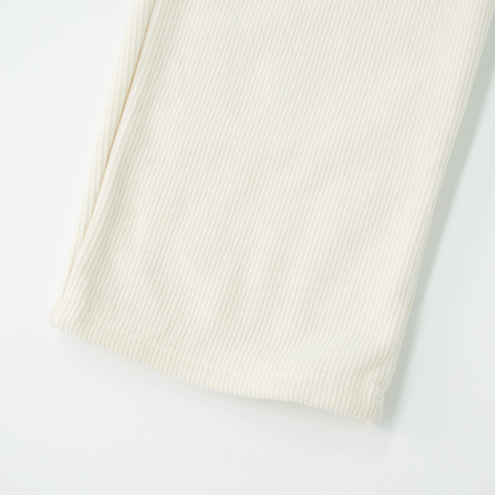 ファー裏地コーデュロイドローストリングウエストゴムワイドパンツ | 詳細画像9