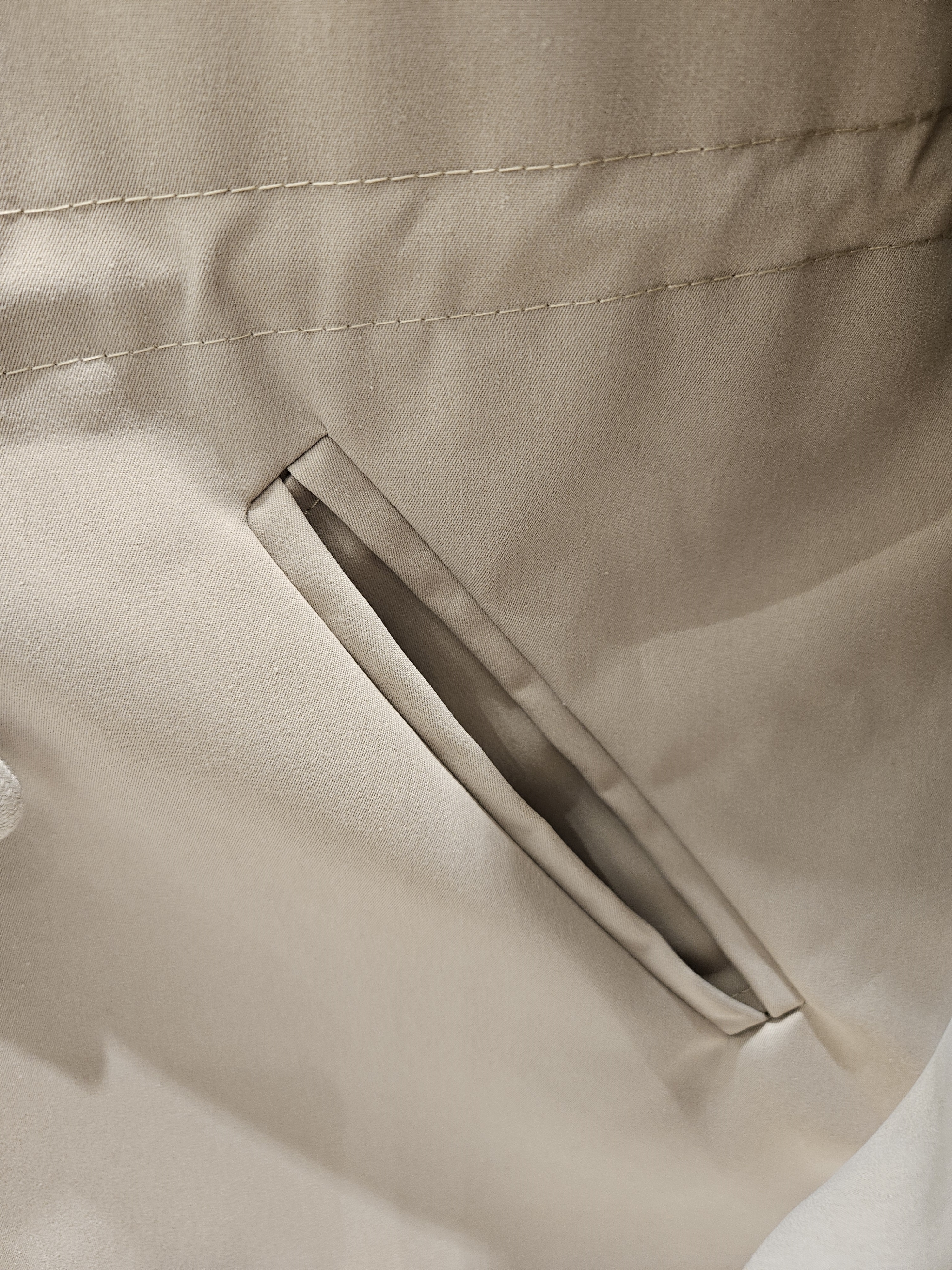 キルティングジップアップハイネックロングスナップボタンカラーダウンジャケット | 詳細画像7