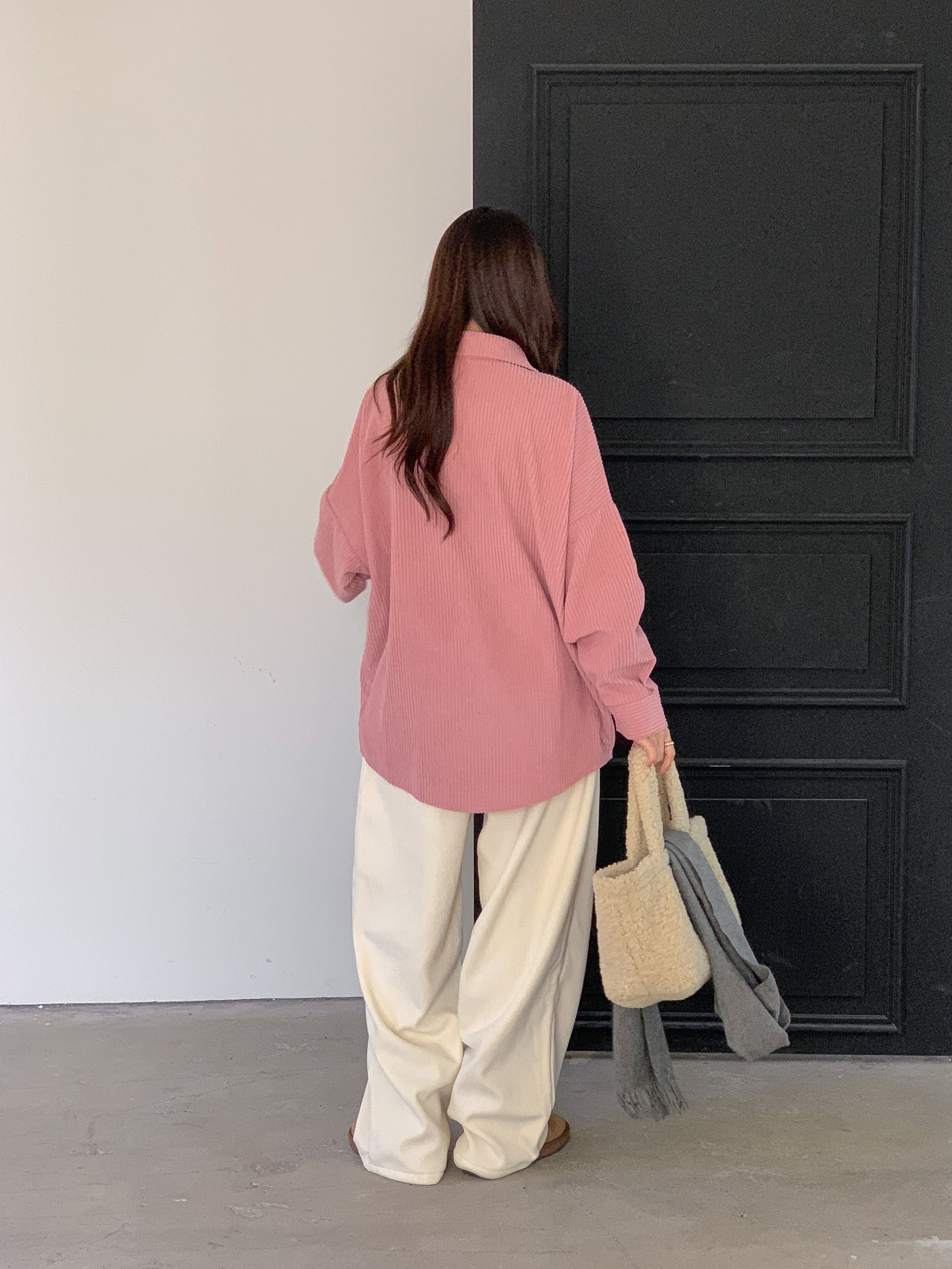 コーデュロイボタンカラーポケットカラーシャツ | 詳細画像3