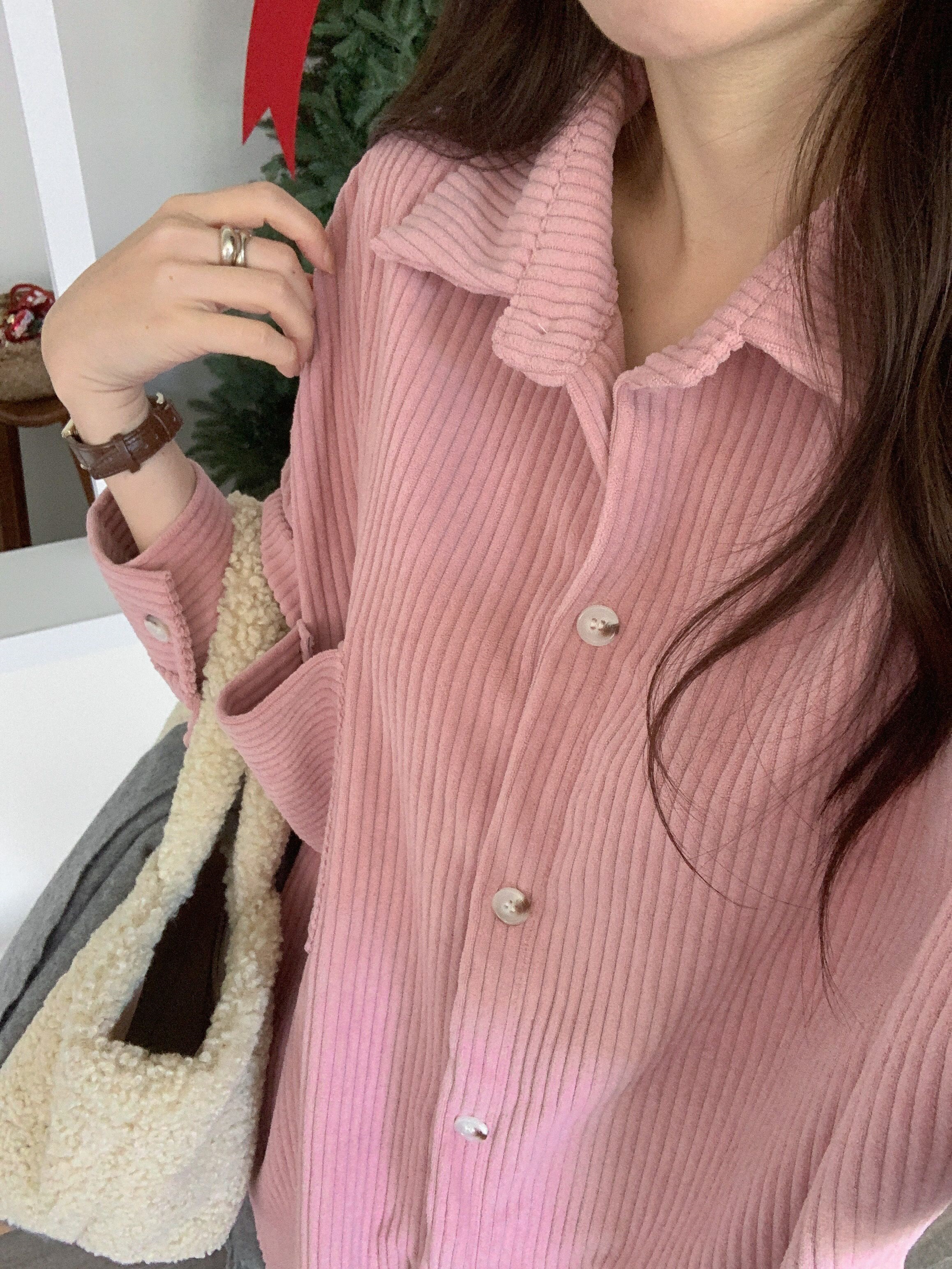 コーデュロイボタンカラーポケットカラーシャツ | 詳細画像18