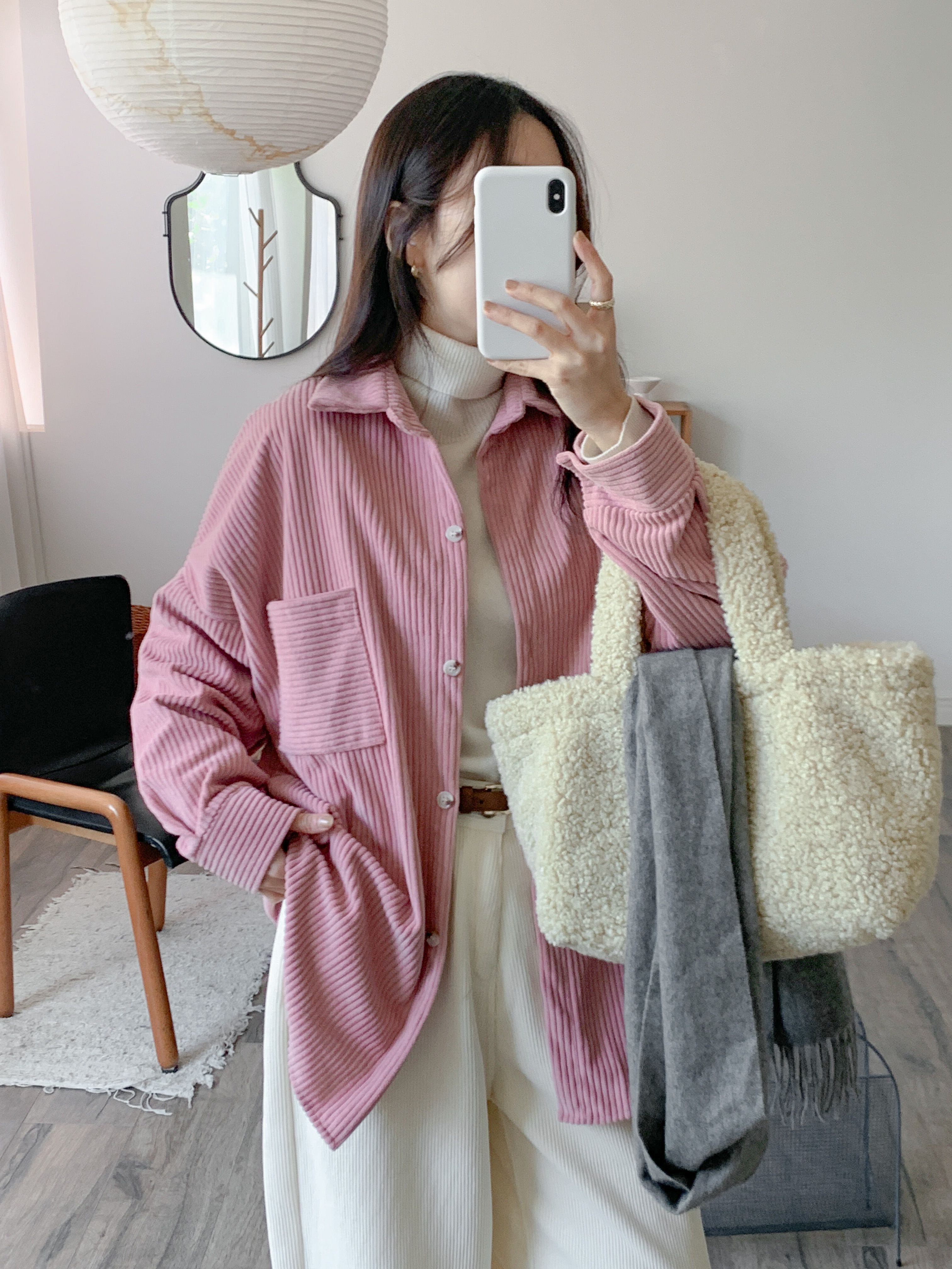 コーデュロイボタンカラーポケットカラーシャツ | 詳細画像20