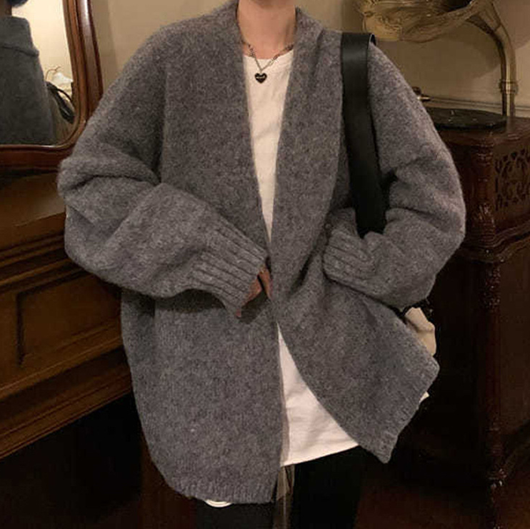 オーバーサイズルーズカラーカーディガン | 詳細画像13