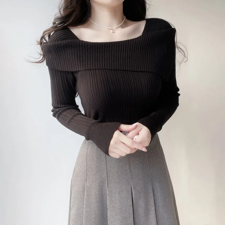 ウール混ベルトプリーツバックゴムサイドジップスカート | mirangmirang | 詳細画像15