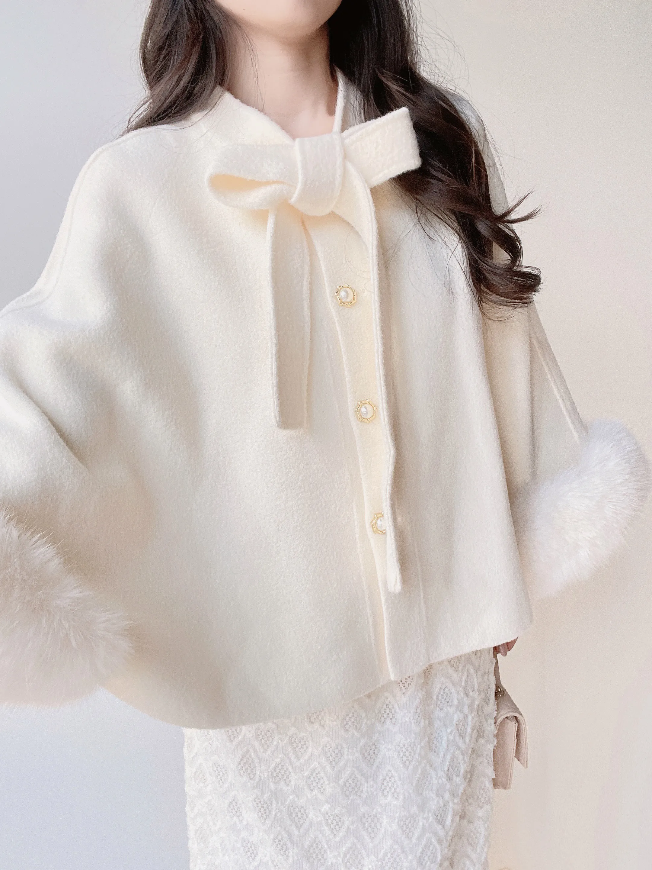 ウエストゴムロングレーススカート | mirangmirang | 詳細画像7