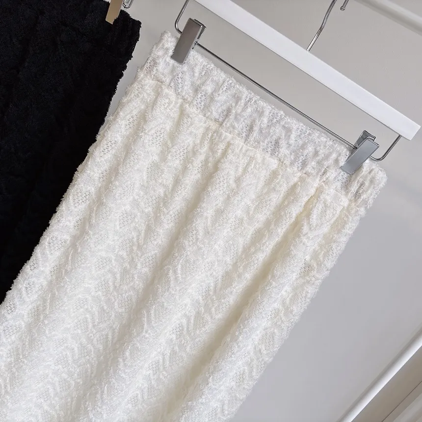 ウエストゴムロングレーススカート | mirangmirang | 詳細画像37