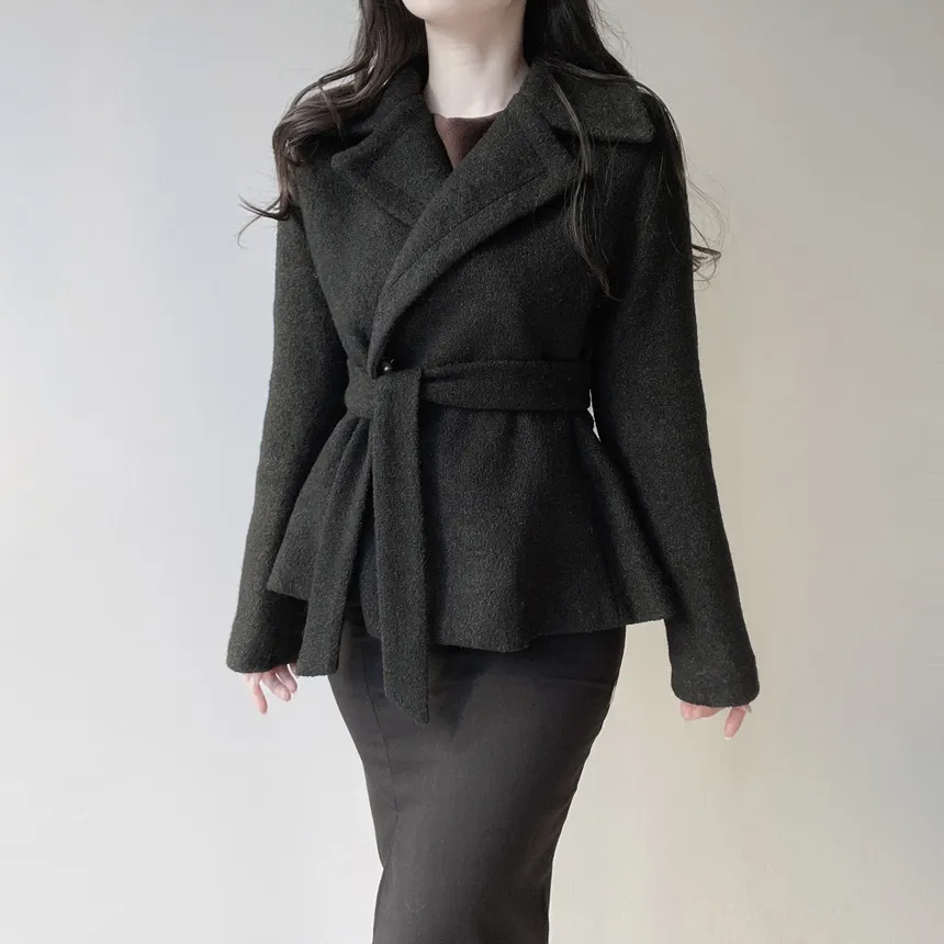 Hラインミディスリットチェーンスカート | mirangmirang | 詳細画像13