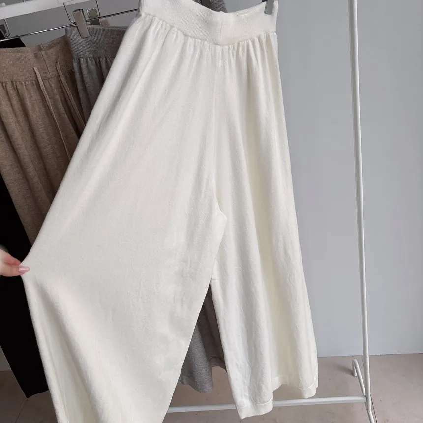 ワイドドローストリングウエストゴムパンツ | mirangmirang | 詳細画像22