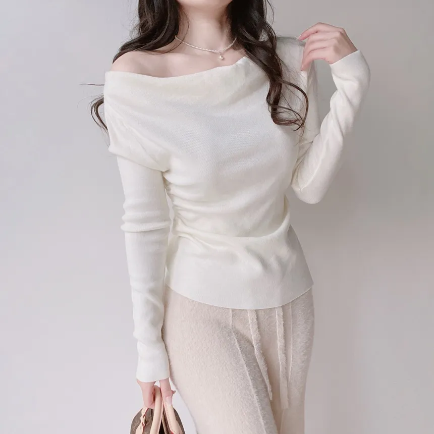 エコファーワイドドローストリングウエストゴムパンツ | mirangmirang | 詳細画像5