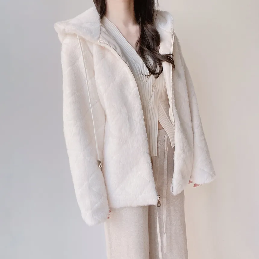 ニットベーシックウエストゴムドローストリングワイドパンツ | mirangmirang | 詳細画像28