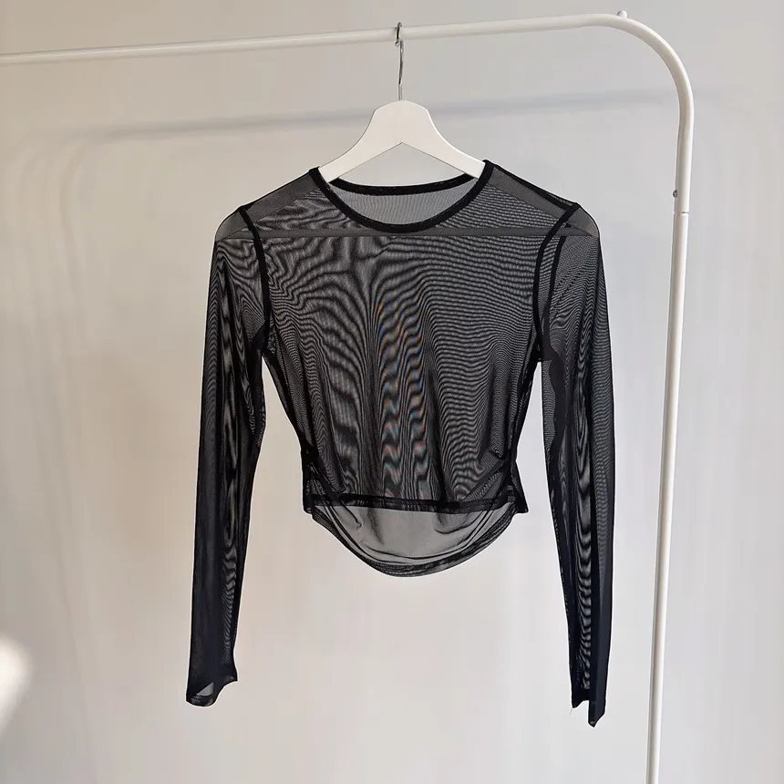 ツイードシースルーラウンドネックビジューボタンアンサンブル | mirangmirang | 詳細画像23