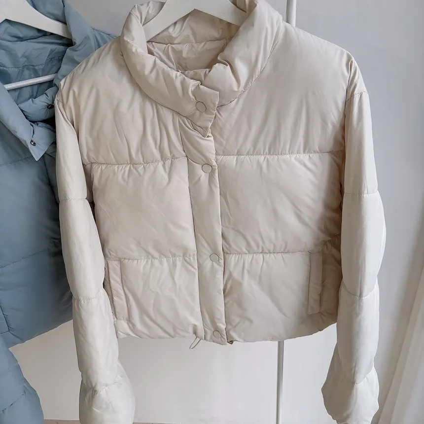 ウェルロンルーズショートドローストリングダウンジャケット | mirangmirang | 詳細画像25