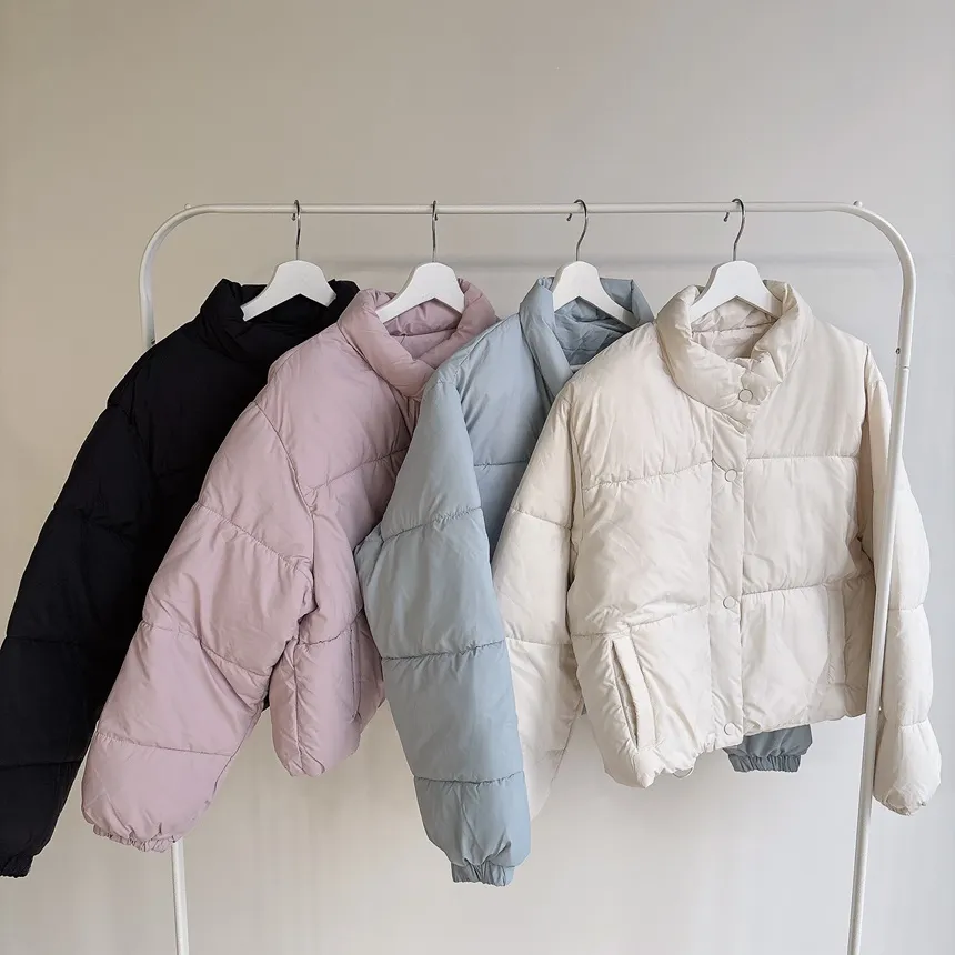 ウェルロンルーズショートドローストリングダウンジャケット | mirangmirang | 詳細画像29