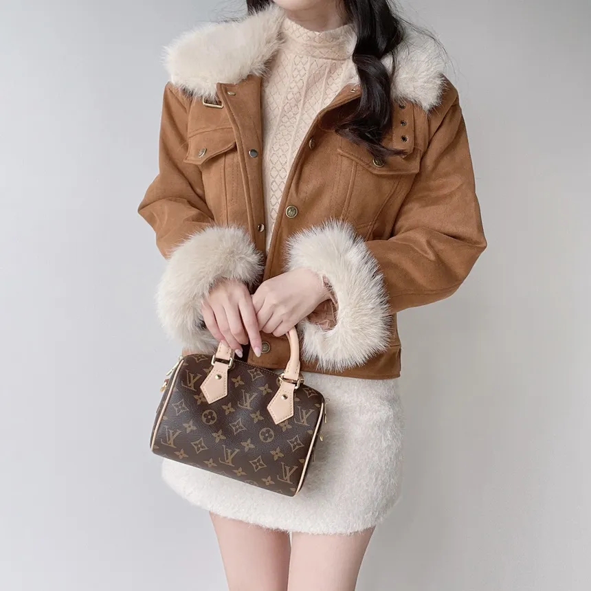 ムートンエコファージャケット | mirangmirang | 詳細画像19