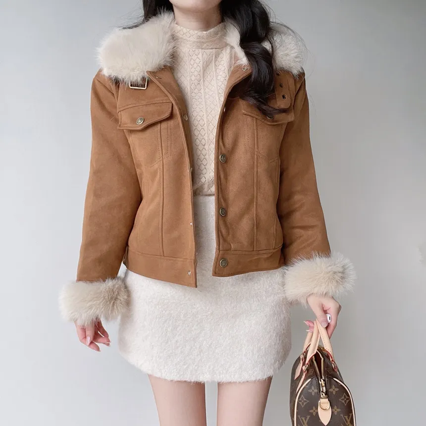 ムートンエコファージャケット | mirangmirang | 詳細画像20