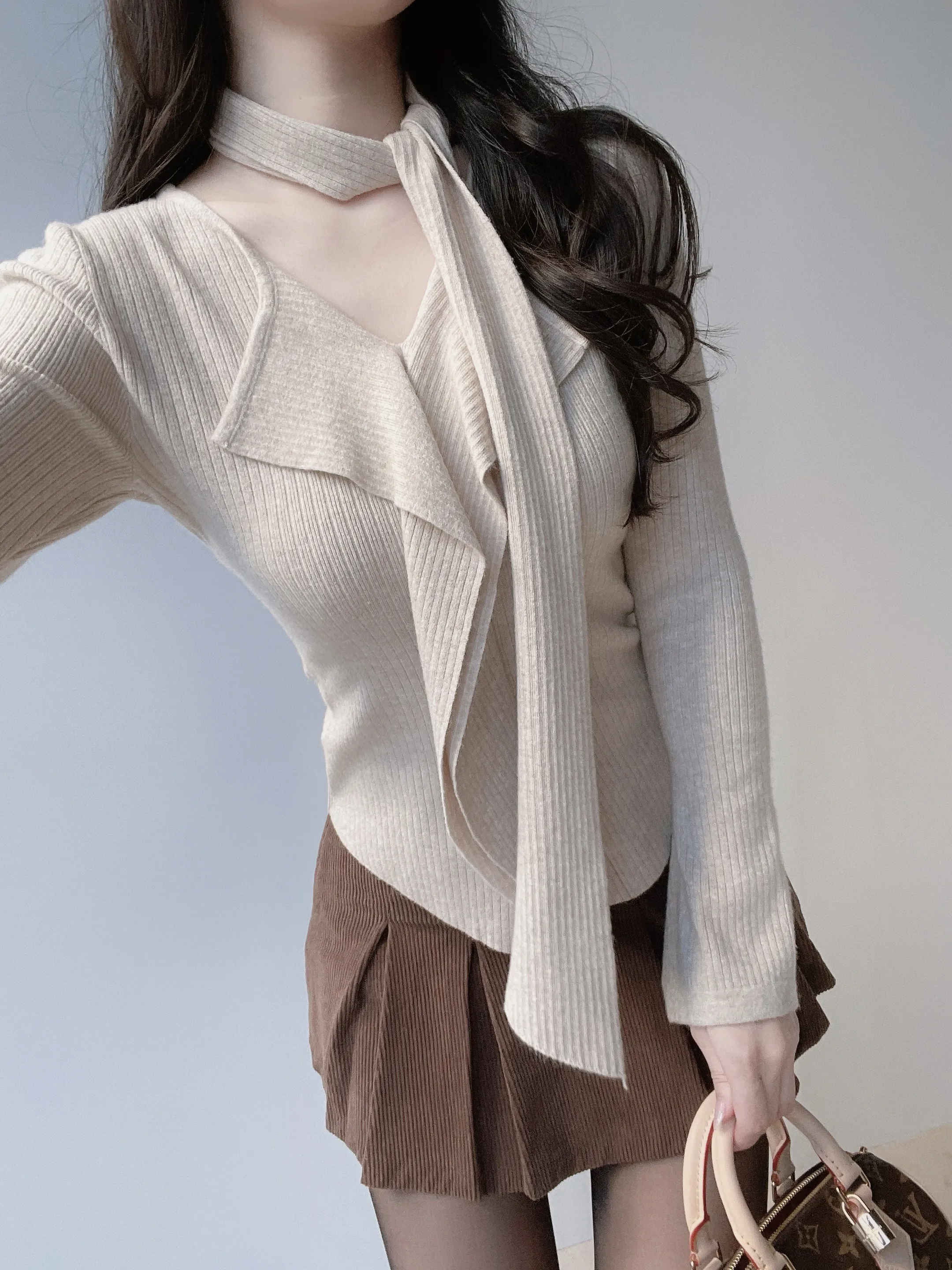 フードカーディガン | mirangmirang | 詳細画像8