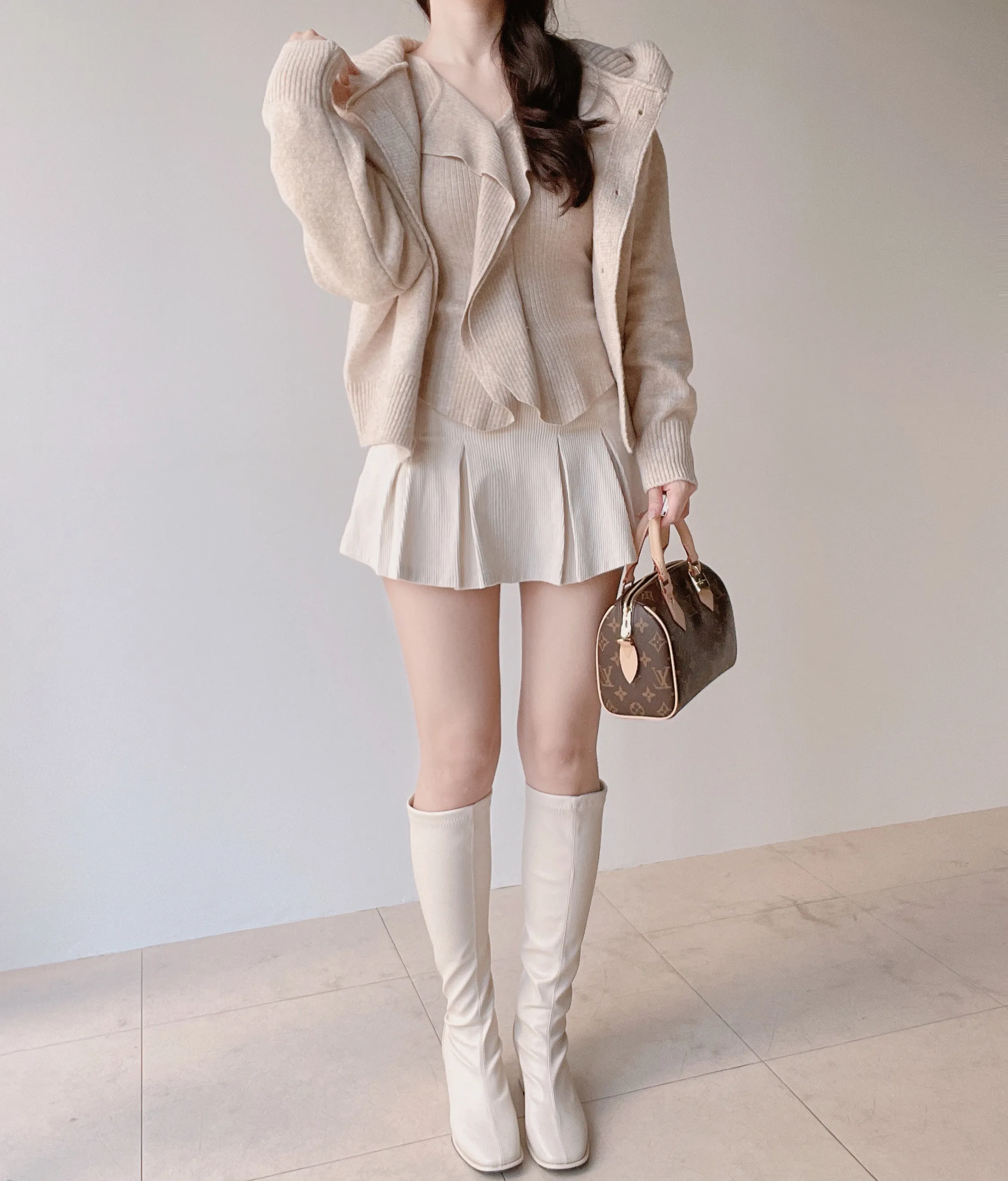 フードカーディガン | mirangmirang | 詳細画像15