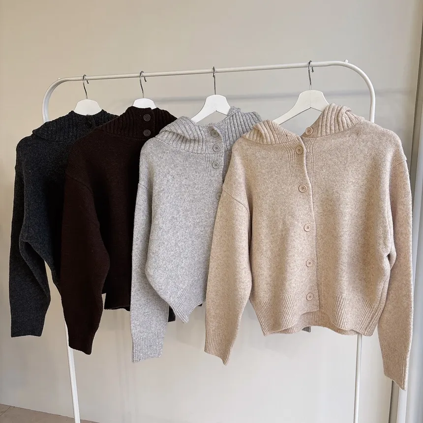 フードカーディガン | mirangmirang | 詳細画像32