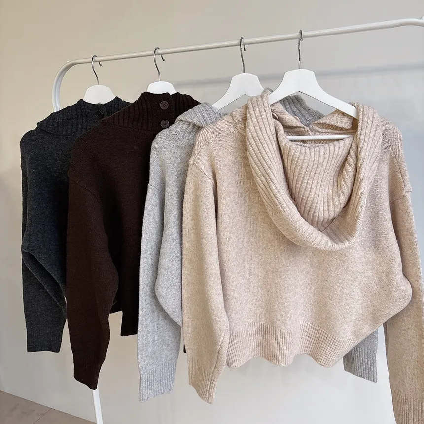 フードカーディガン | mirangmirang | 詳細画像34