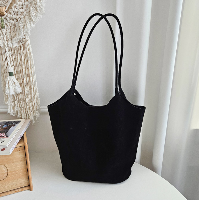 スエード調無地ショルダーバッグポーチ付 | 詳細画像20