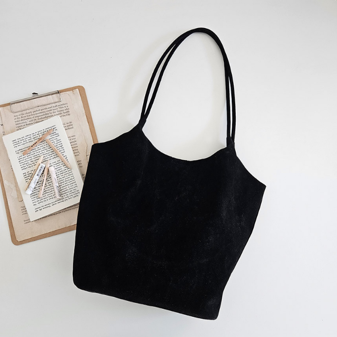 スエード調無地ショルダーバッグポーチ付 | 詳細画像21