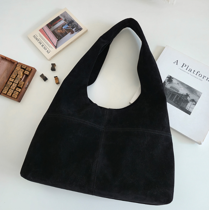 スエード調ラインショルダーバッグポーチ付 | 詳細画像6