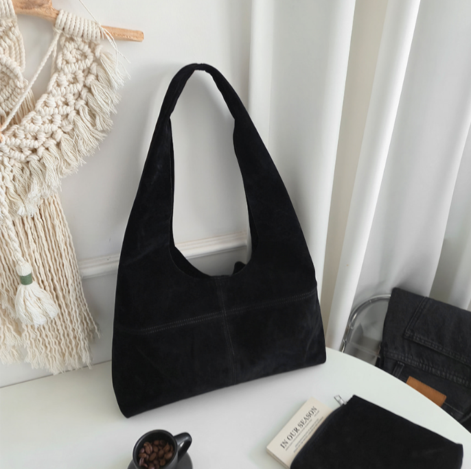 スエード調ラインショルダーバッグポーチ付 | 詳細画像9