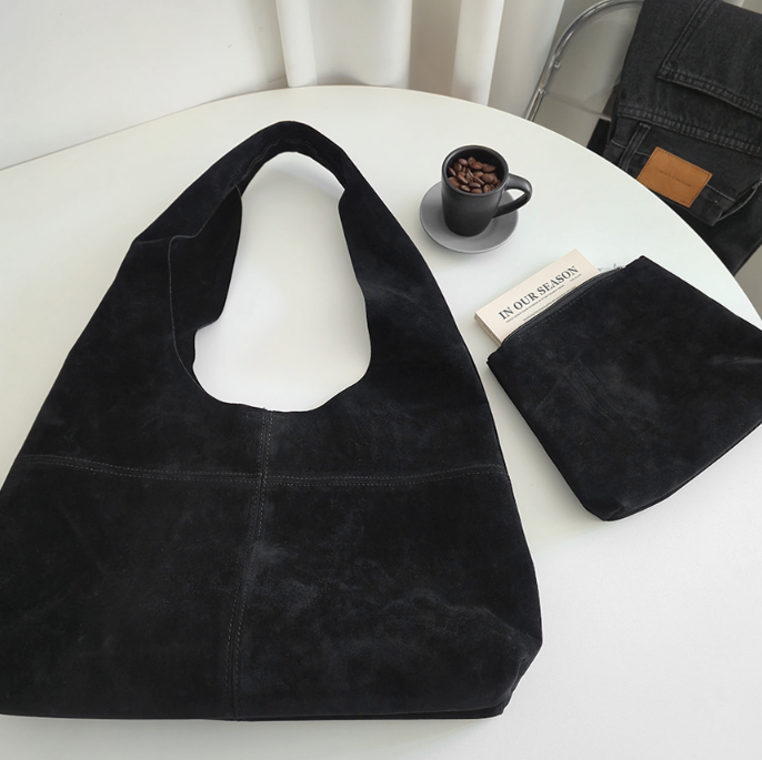 スエード調ラインショルダーバッグポーチ付 | 詳細画像10