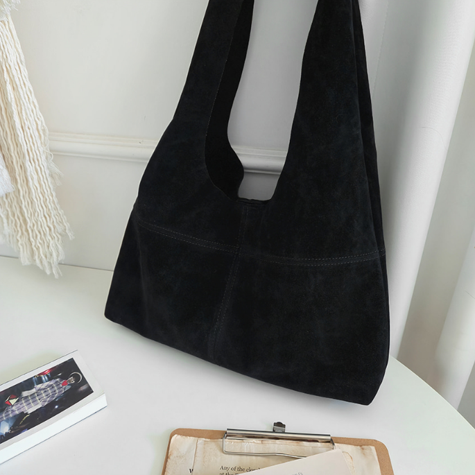 スエード調ラインショルダーバッグポーチ付 | 詳細画像11