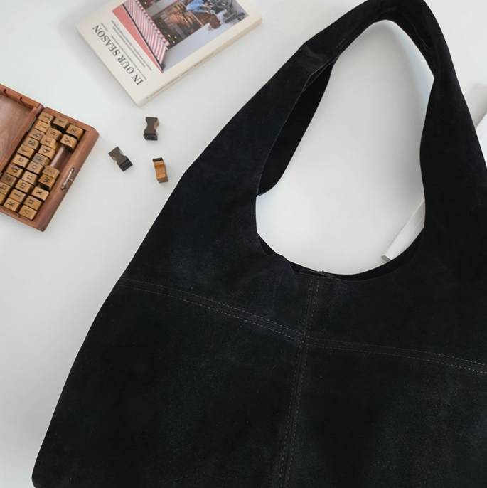 スエード調ラインショルダーバッグポーチ付 | 詳細画像13