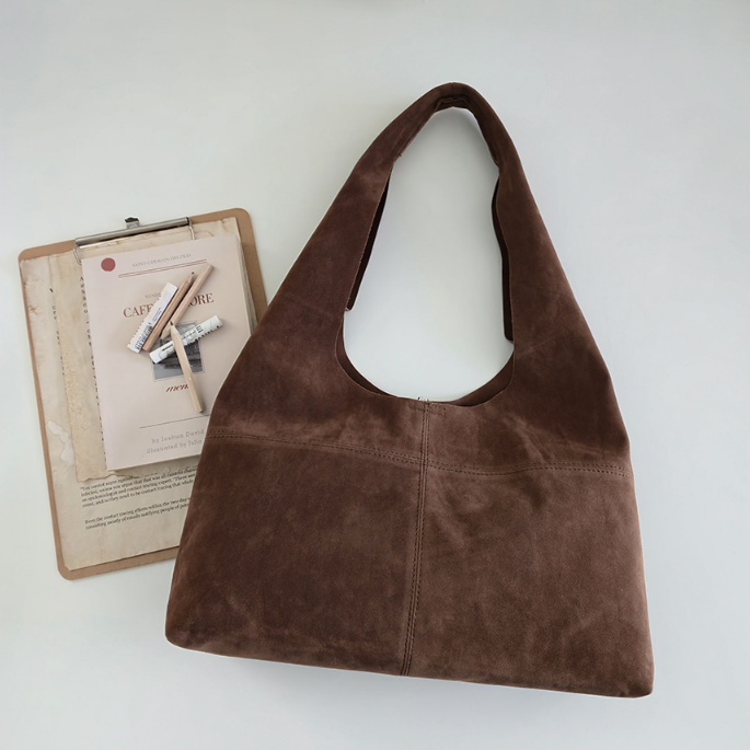 スエード調ラインショルダーバッグポーチ付 | 詳細画像17