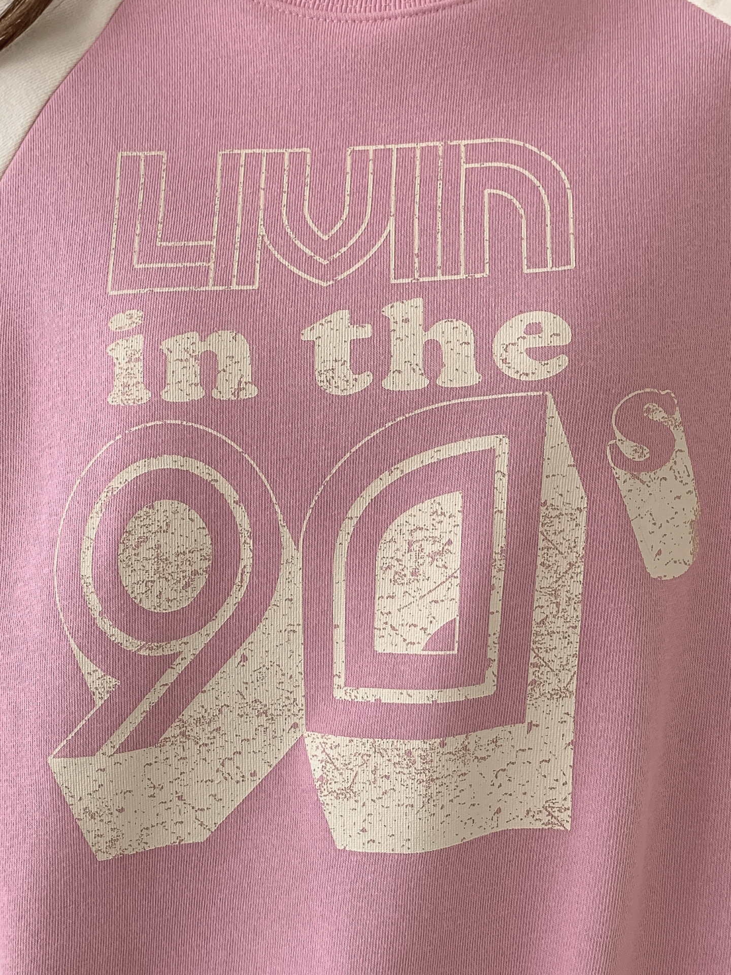 ラウンドネックラグランプリントスウェット | 詳細画像29