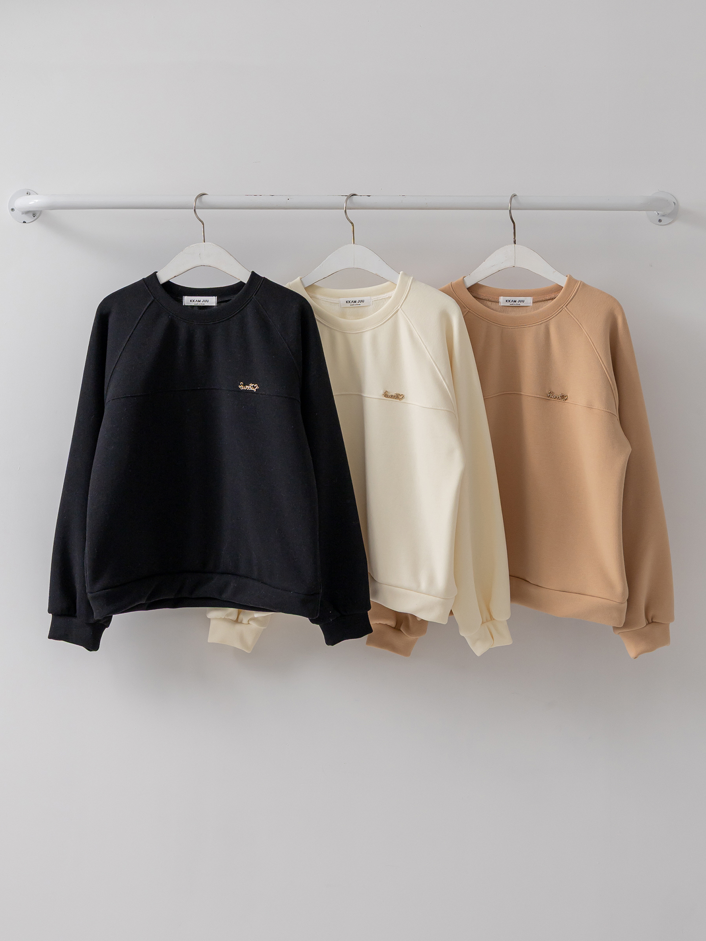 裏起毛ラウンドネックラインペンダントスウェット | 詳細画像2