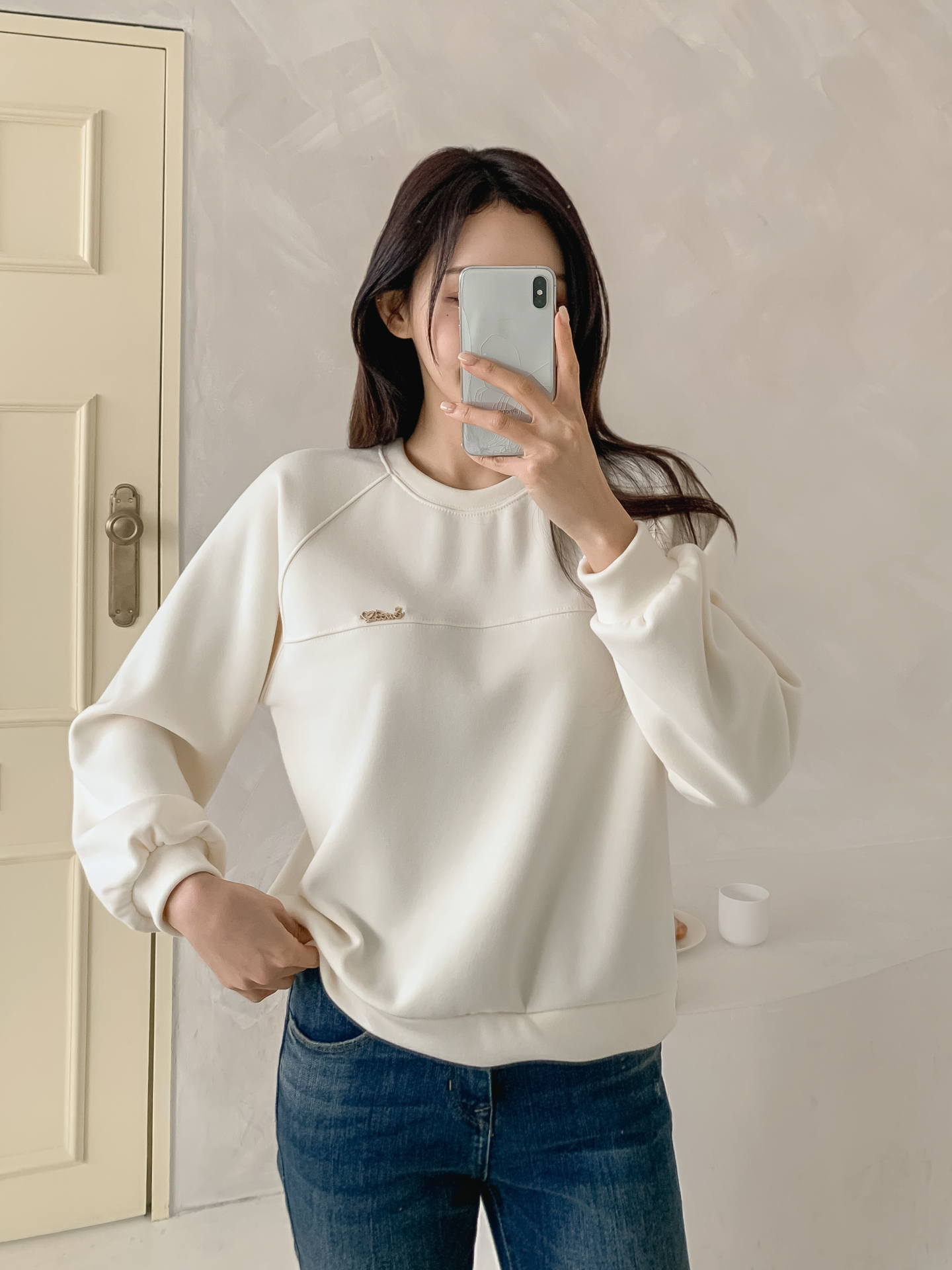 裏起毛ラウンドネックラインペンダントスウェット | 詳細画像18